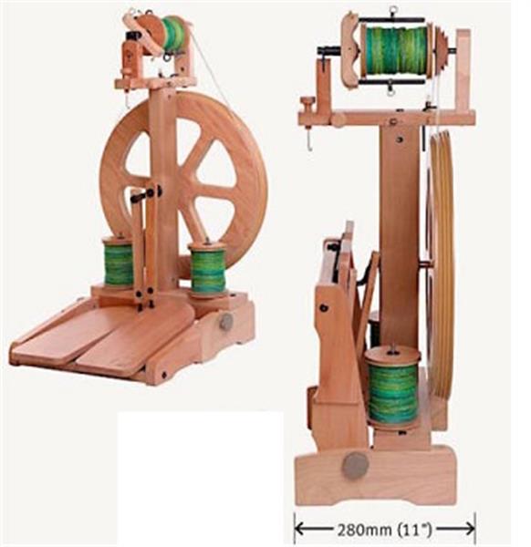 Ashford KIWI 3 Spinning Wheel... with Folding Treadle