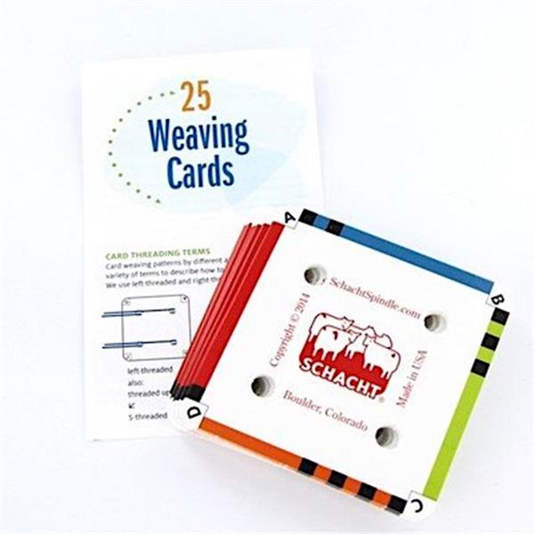 schacht card weaving cards pack of 25