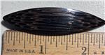 Black Palm Wood Tatting Shuttle, 2.5" long
