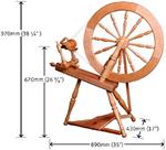 Ashford Elizabeth 2 Spinning Wheel with a Factory Lacquer Finish **FREE SHIPPING**