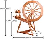 Ashford Elizabeth 2 Spinning Wheel with a Factory Lacquer Finish **FREE SHIPPING**