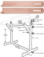 Knitters Loom Support Brace Kit for 12" & 20" Looms