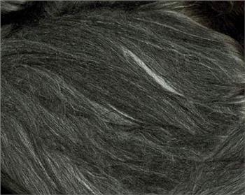 80% Black Alpaca / 20% Bombyx Silk