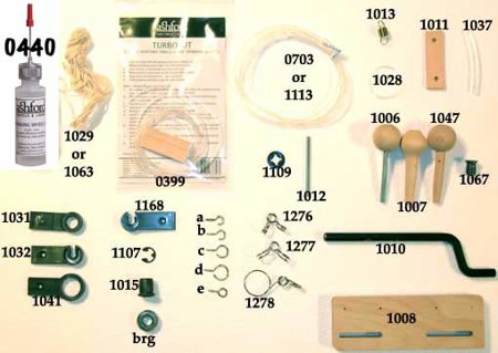 Ashford Spinning Wheel Parts and Accessories