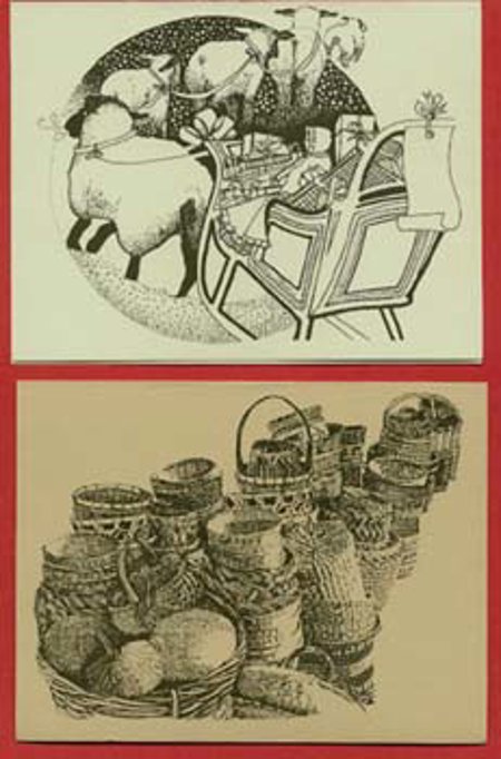 NC27 "Sled Sheep", NC47 "Baskets"