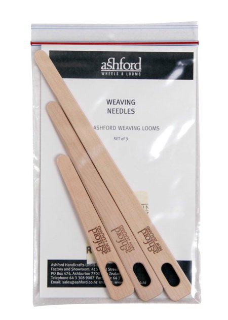 Ashford WEAVING NEEDLES Set of 3